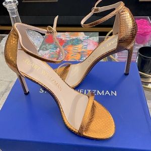 NIB Stuart Weitzman Nudistsong Stiletto Sandal
